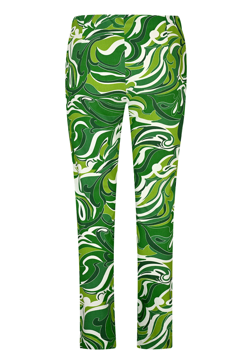 24206 Pants Bengaline - 12/green-white