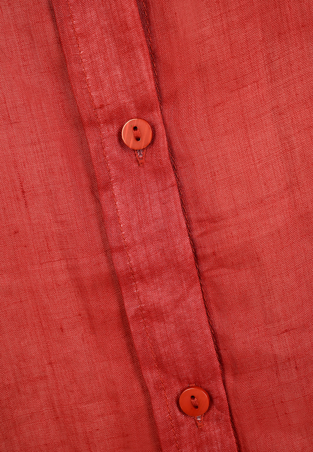 25323 Chemisier oversize rouge-marron
