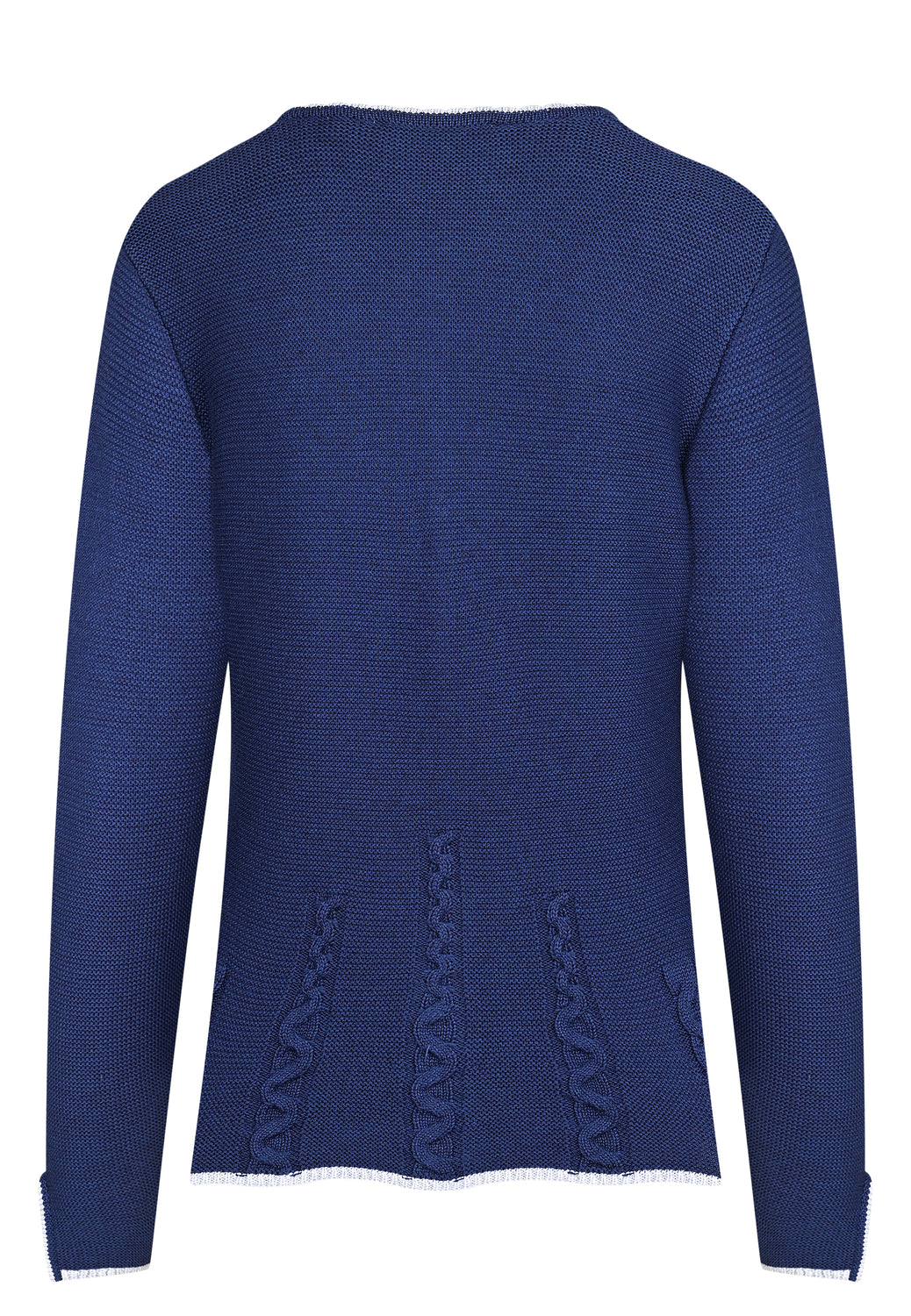 25547 Trachtenstrickjacke in Dunkelblau