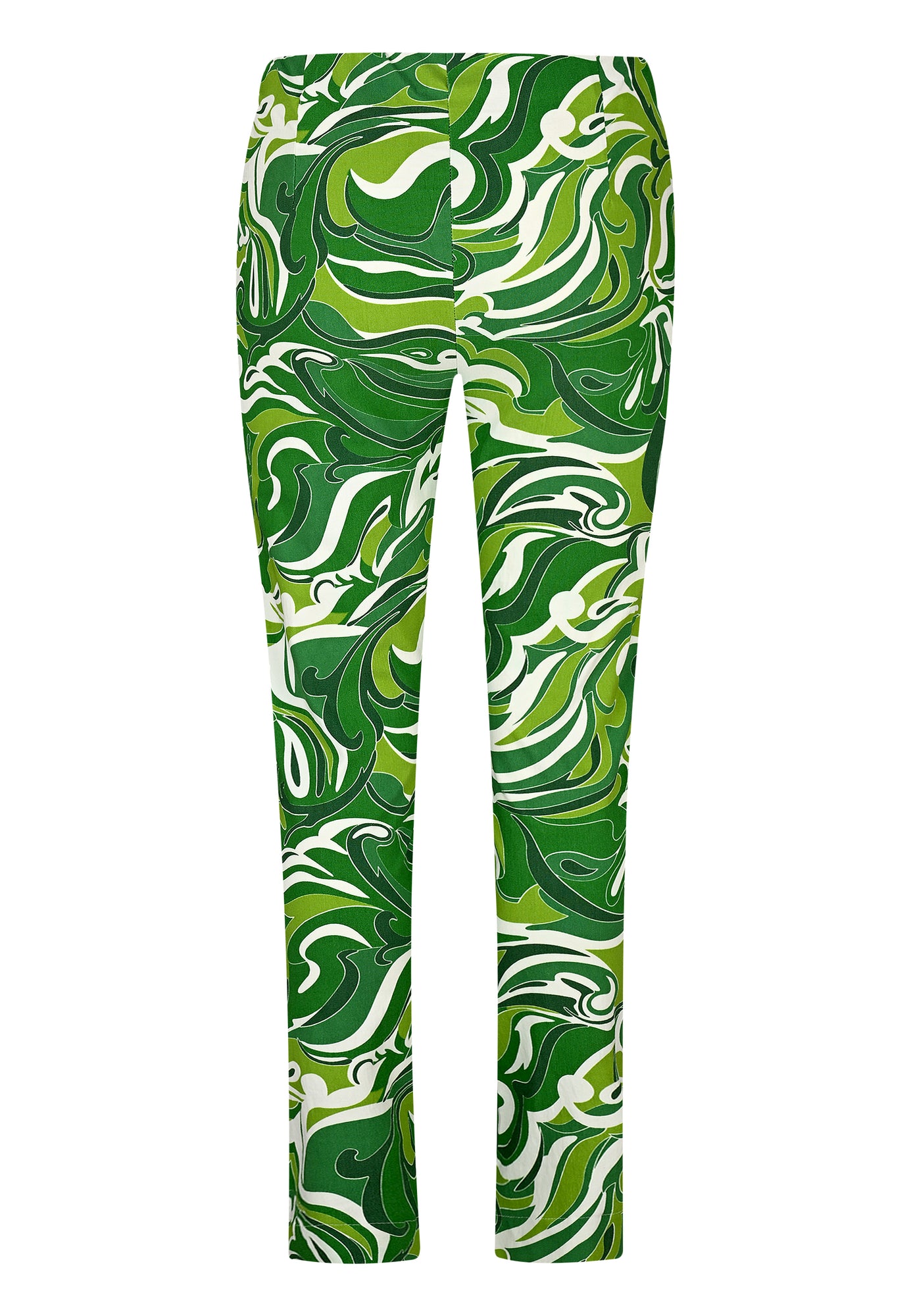 24206 Pants Bengaline - 12/green-white