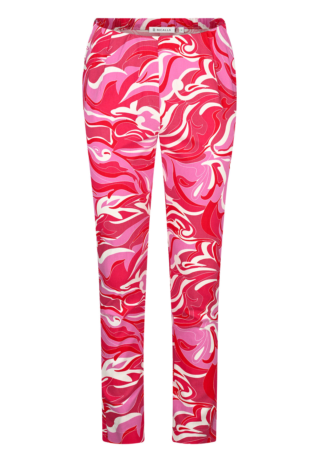 24207 Pants Bengaline - 09/pink-white