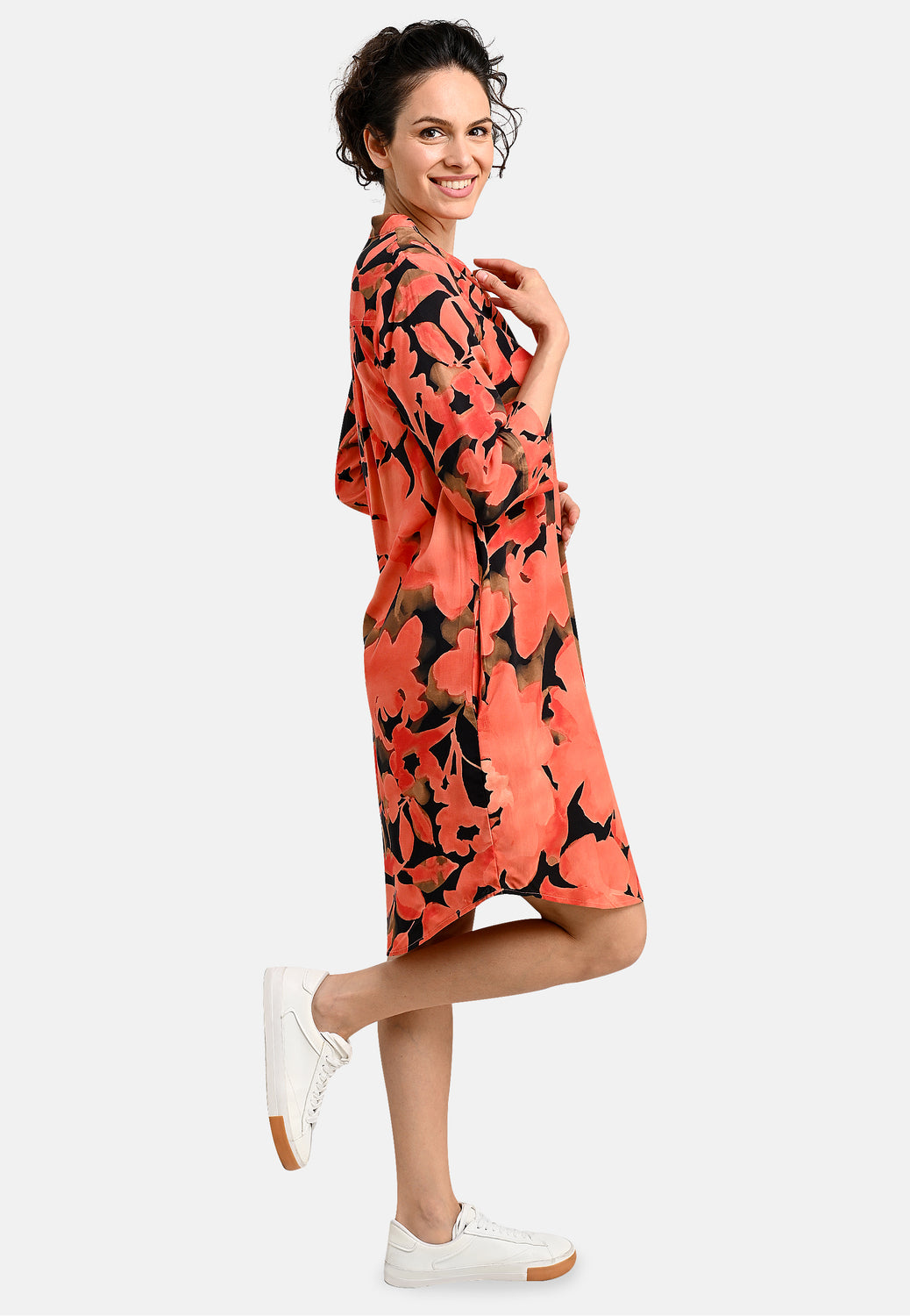 24321 Dress Conny - 11/orange-black