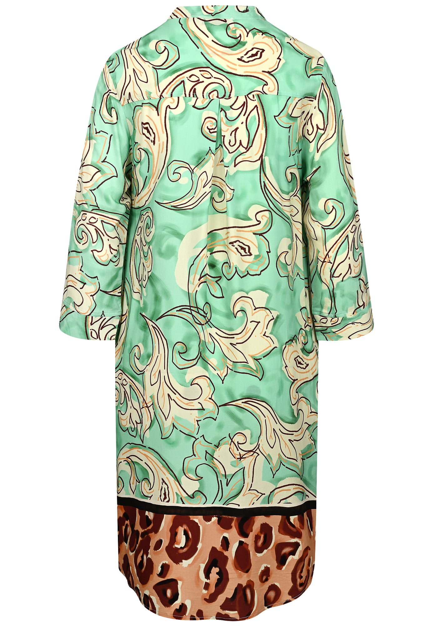 24406 Dress Conny Pann. - 12/green-brown