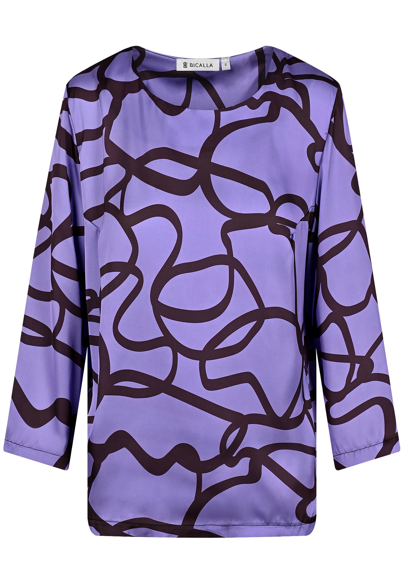 24502 Blouse Circles - 08/lilac