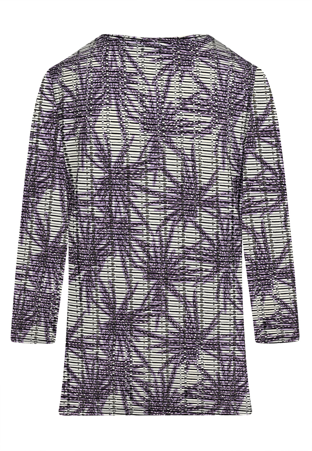 24509 Shirt Fine Stripes - 08/lilac-ecru