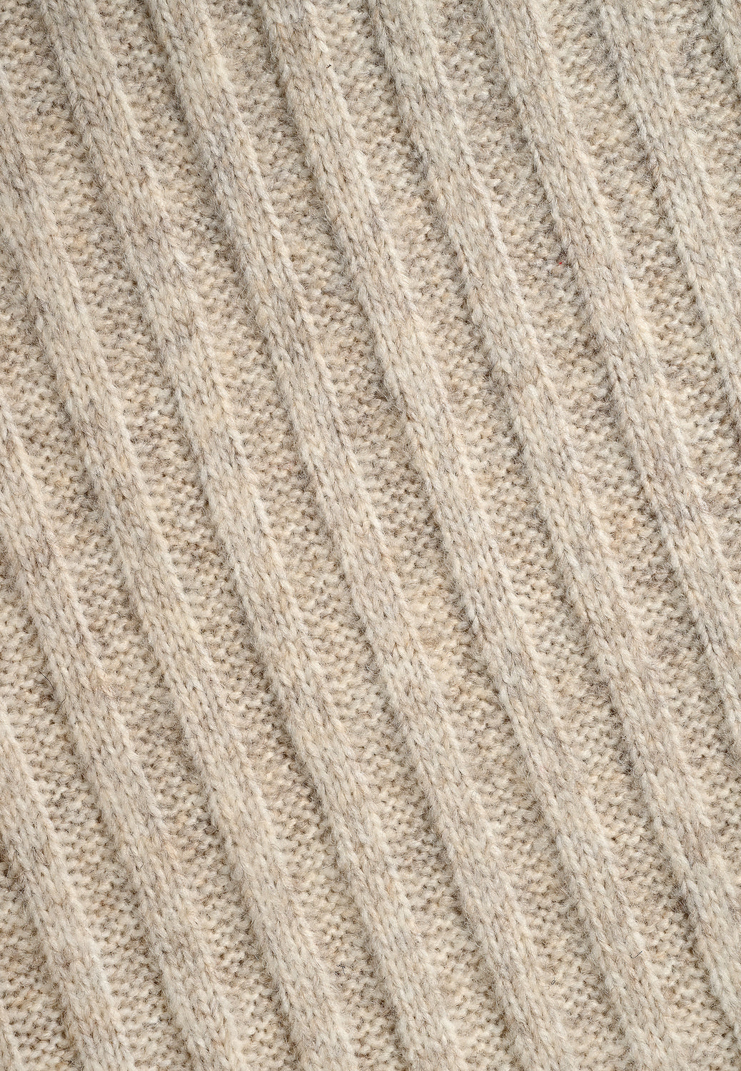 24619 Rippstrickpullover in Sand