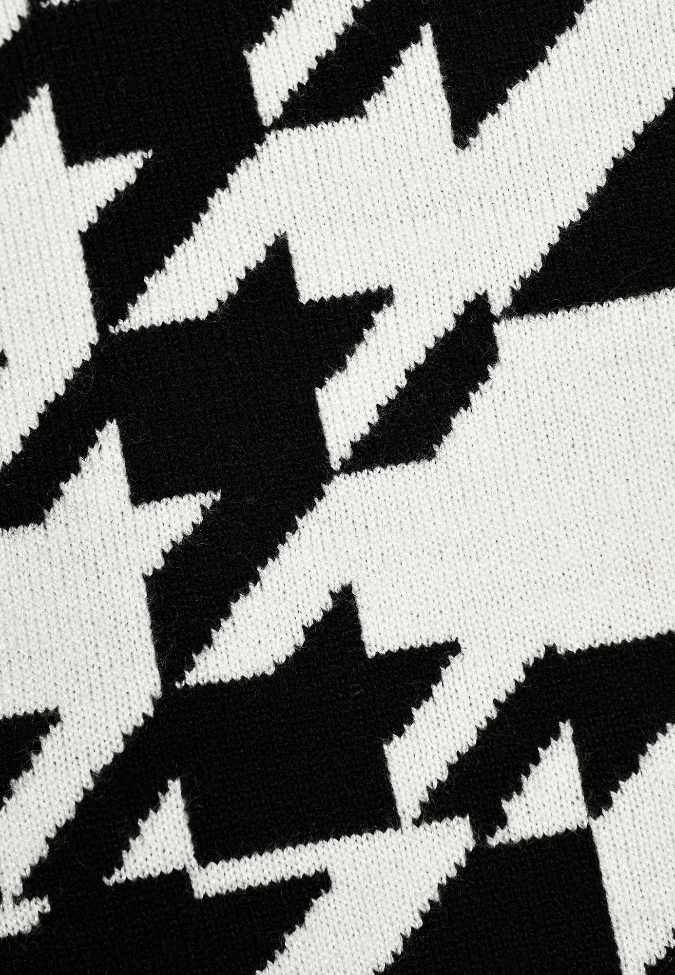 25701 Pull Pied De Poule - 21/black-white