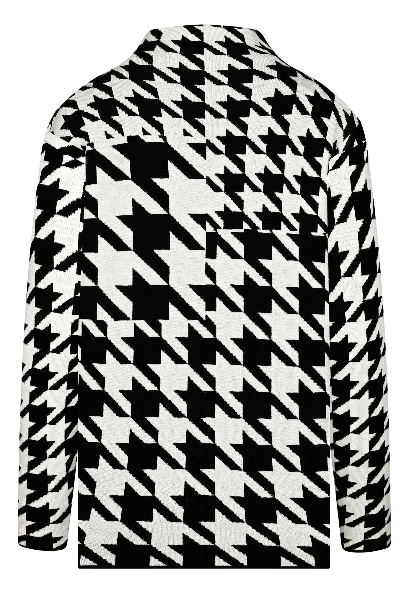 24803 Pull Pied De Poule - 21/black-white