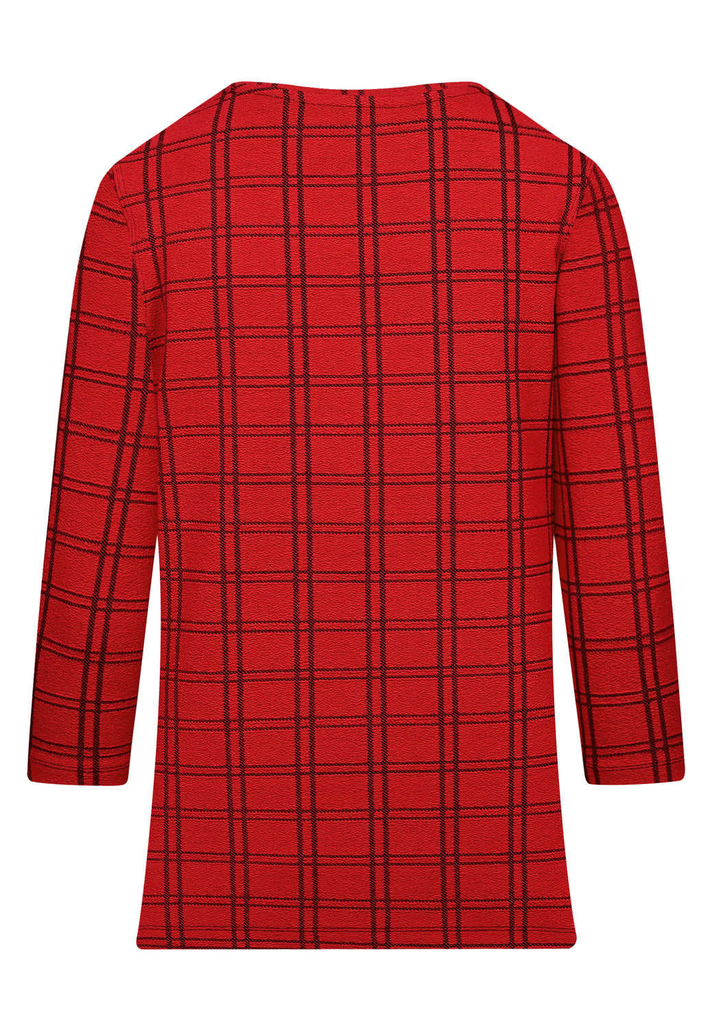 24815 Shirt Open Check - 07/red-black