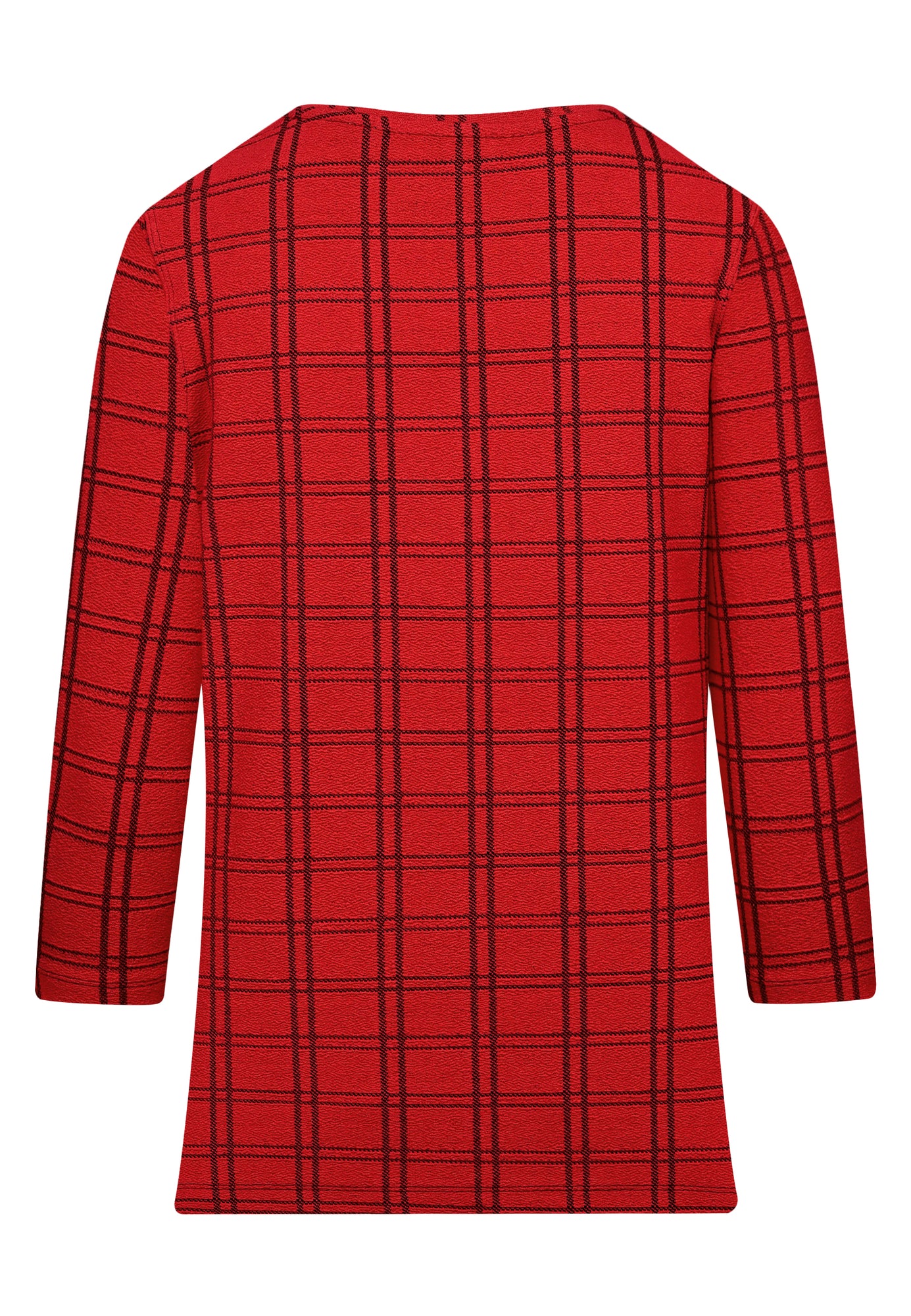 24815 Shirt Open Check - 07/red-black