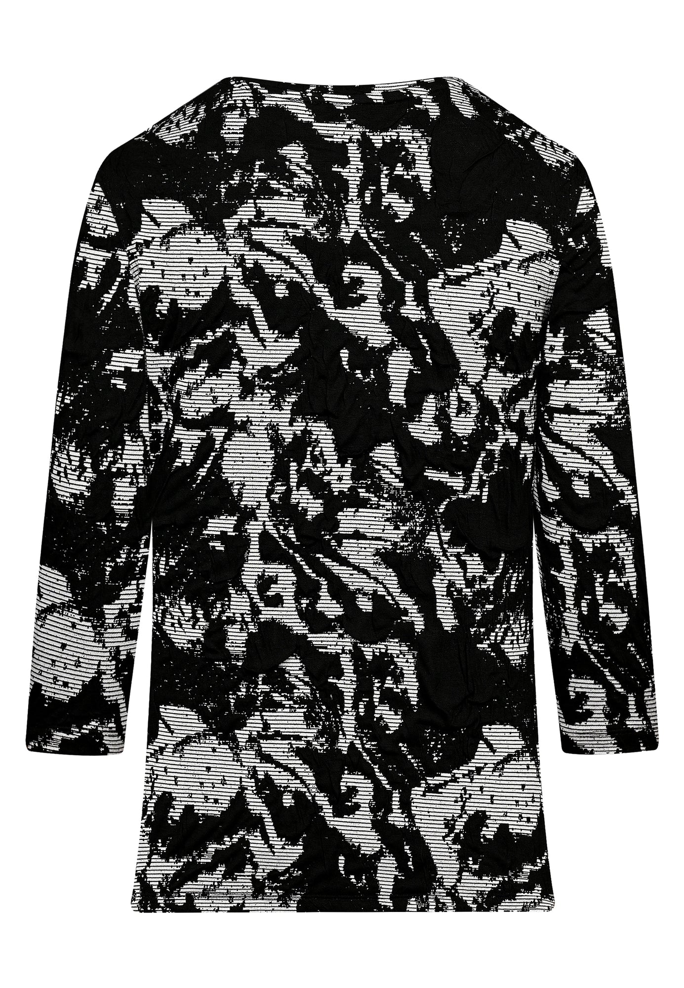25705 Chemise Cloque - 21/noir-blanc