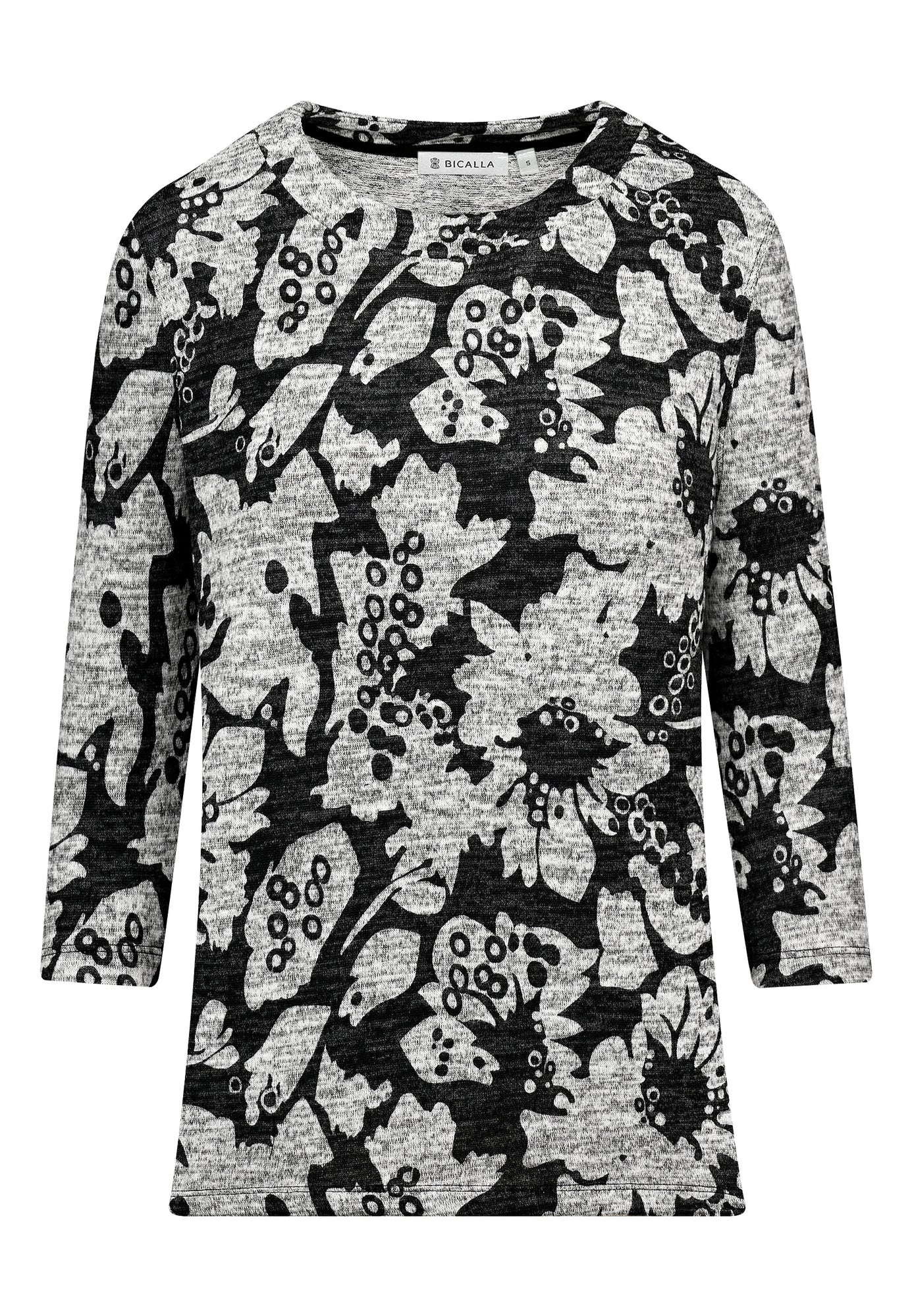 25706 Chemise Fleurs Douces - 06/argent-mel.