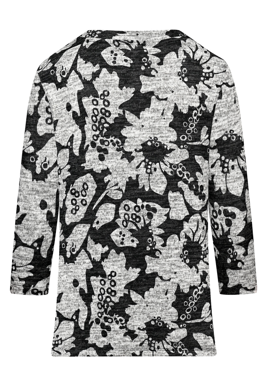 25706 Chemise Fleurs Douces - 06/argent-mel.