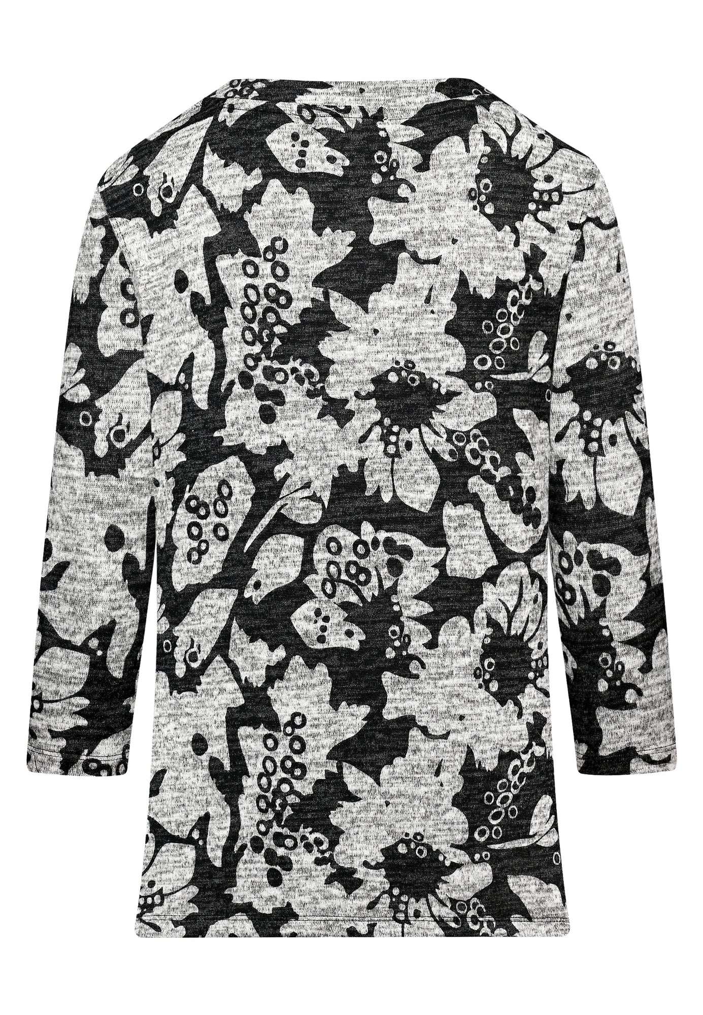 25706 Chemise Fleurs Douces - 06/argent-mel.
