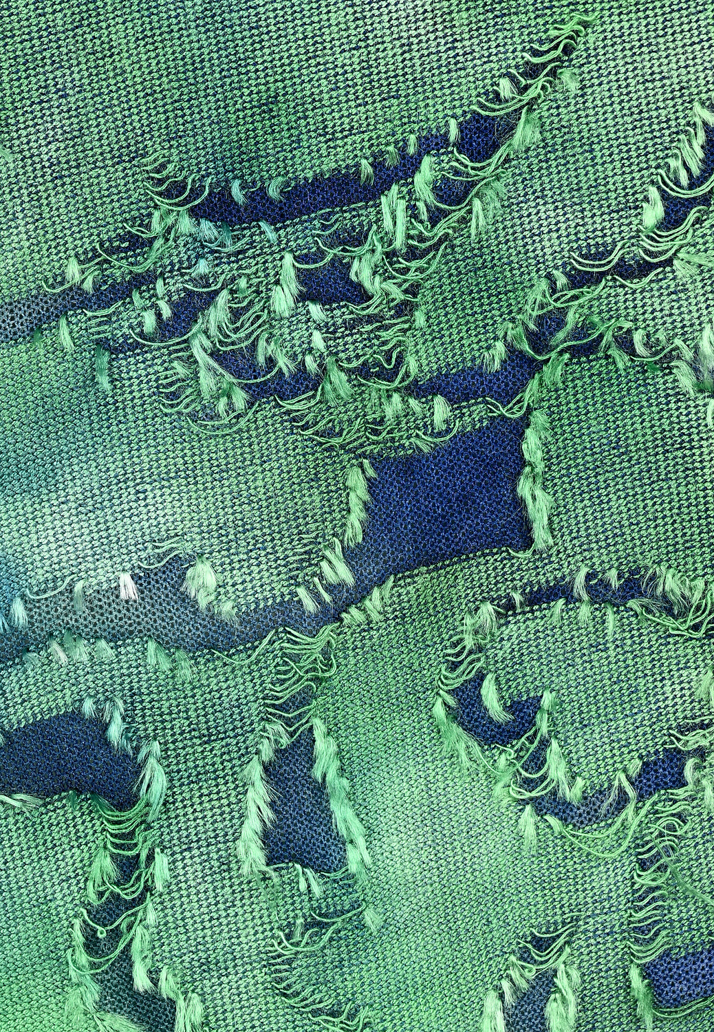 25354 Chemise à motif floral bleu/vert