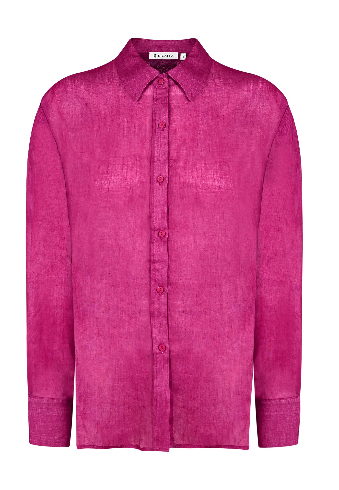 25414 Oversize-Bluse in Pink