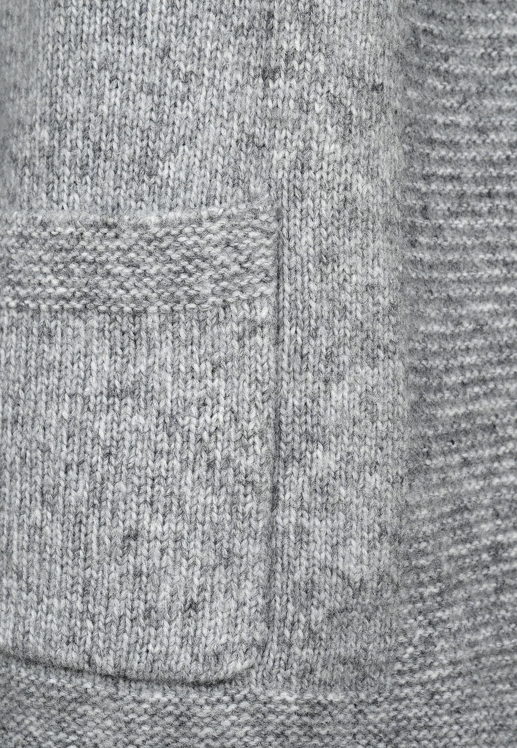 25503 Strick-Cardigan in Hellgrau