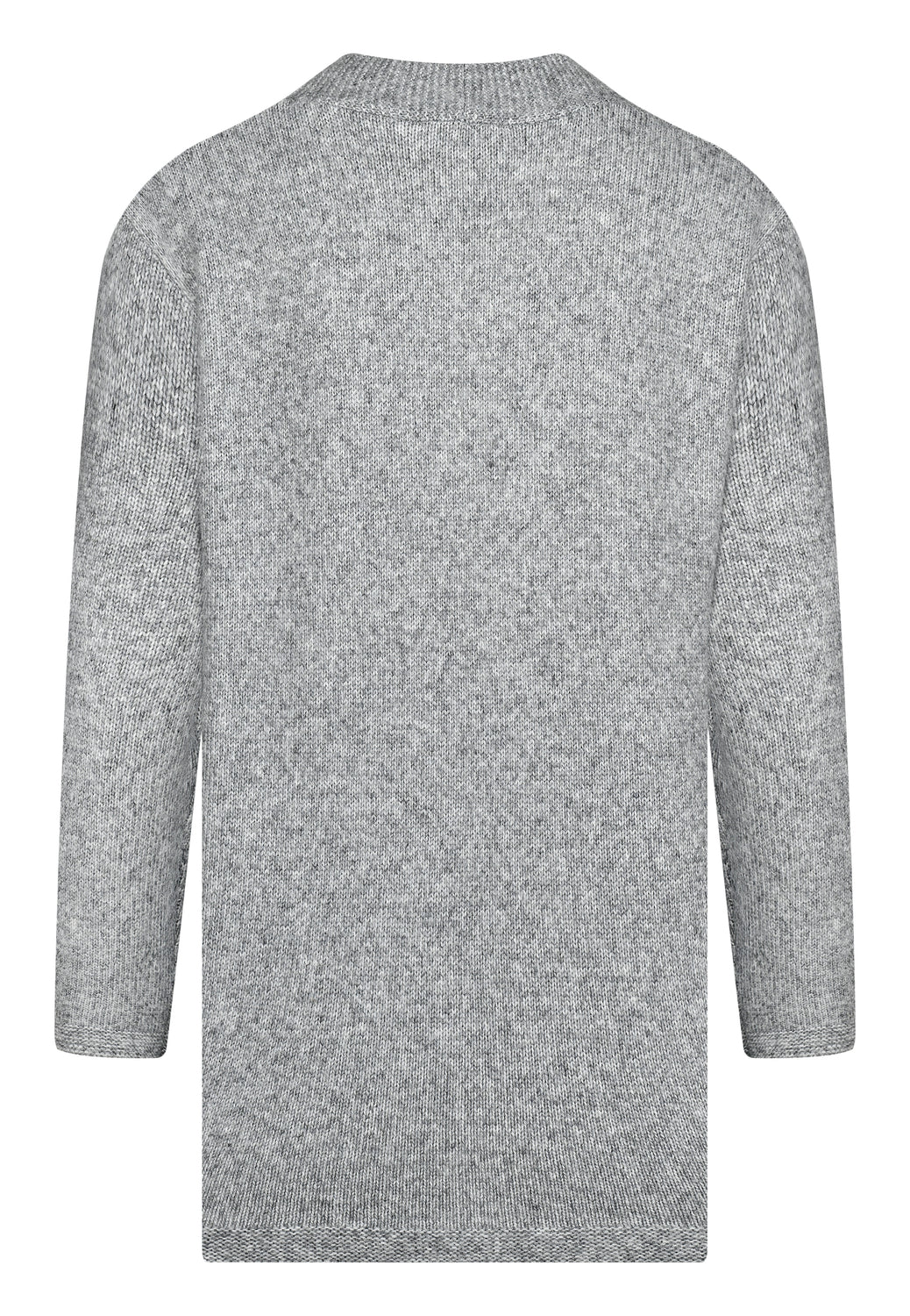25503 Strick-Cardigan in Hellgrau