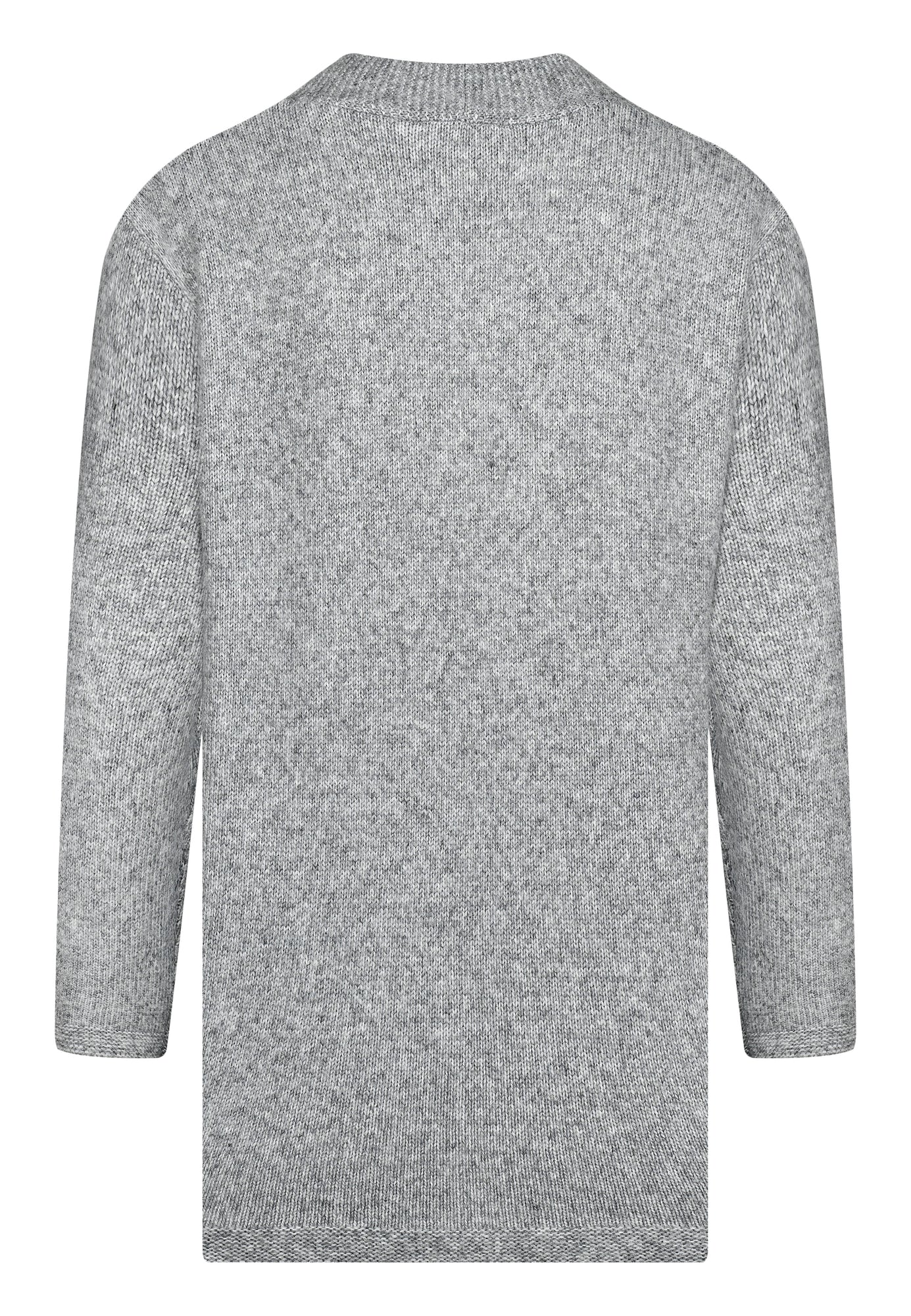 25503 Strick-Cardigan in Hellgrau