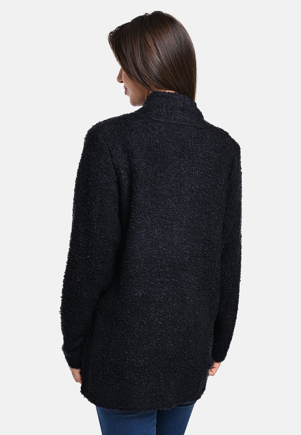 25515 Strick-Cardigan in Dunkelblau