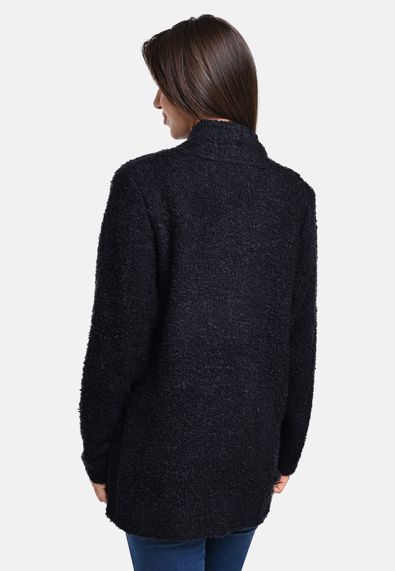 25515 Strick-Cardigan in Dunkelblau
