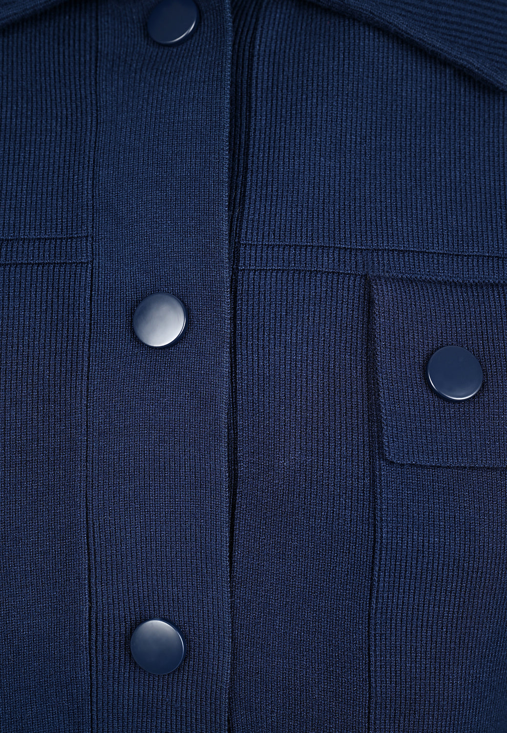 25519 Strickjacke in Dunkelblau