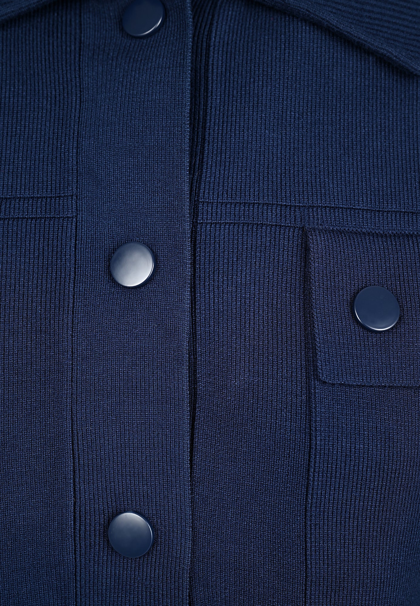 25519 Strickjacke in Dunkelblau