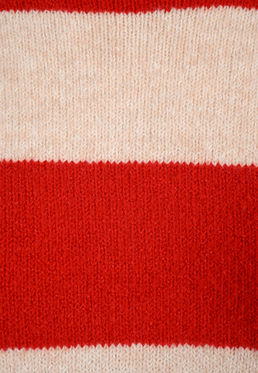 25608 Strickpullover in Rot/Rosésand