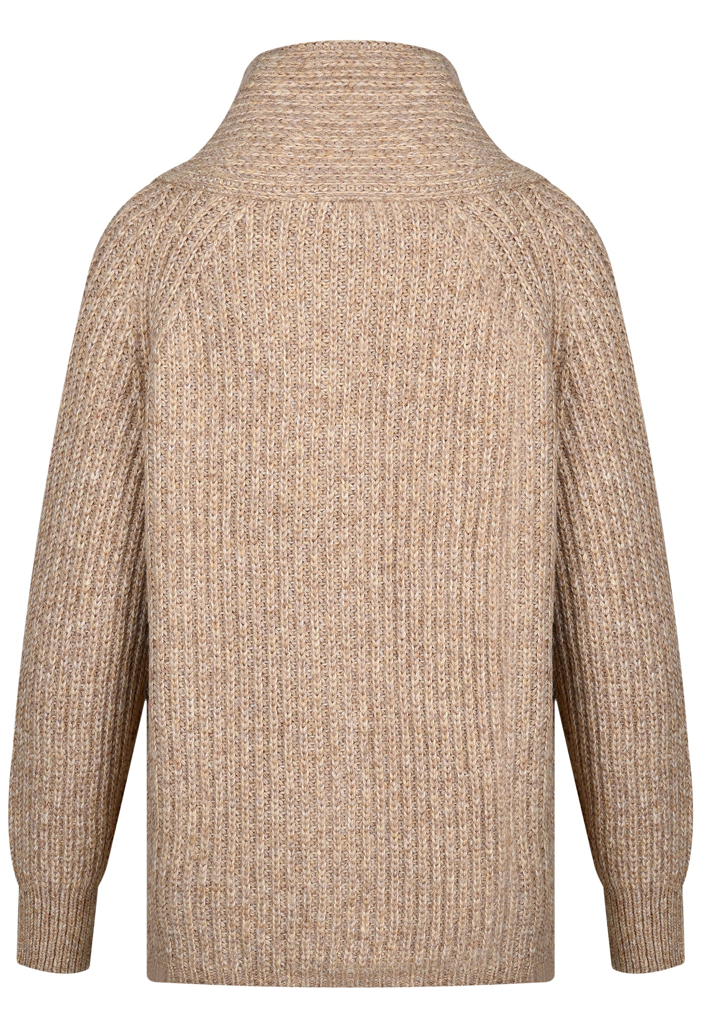 25609 Cardigan tricoté couleur sable