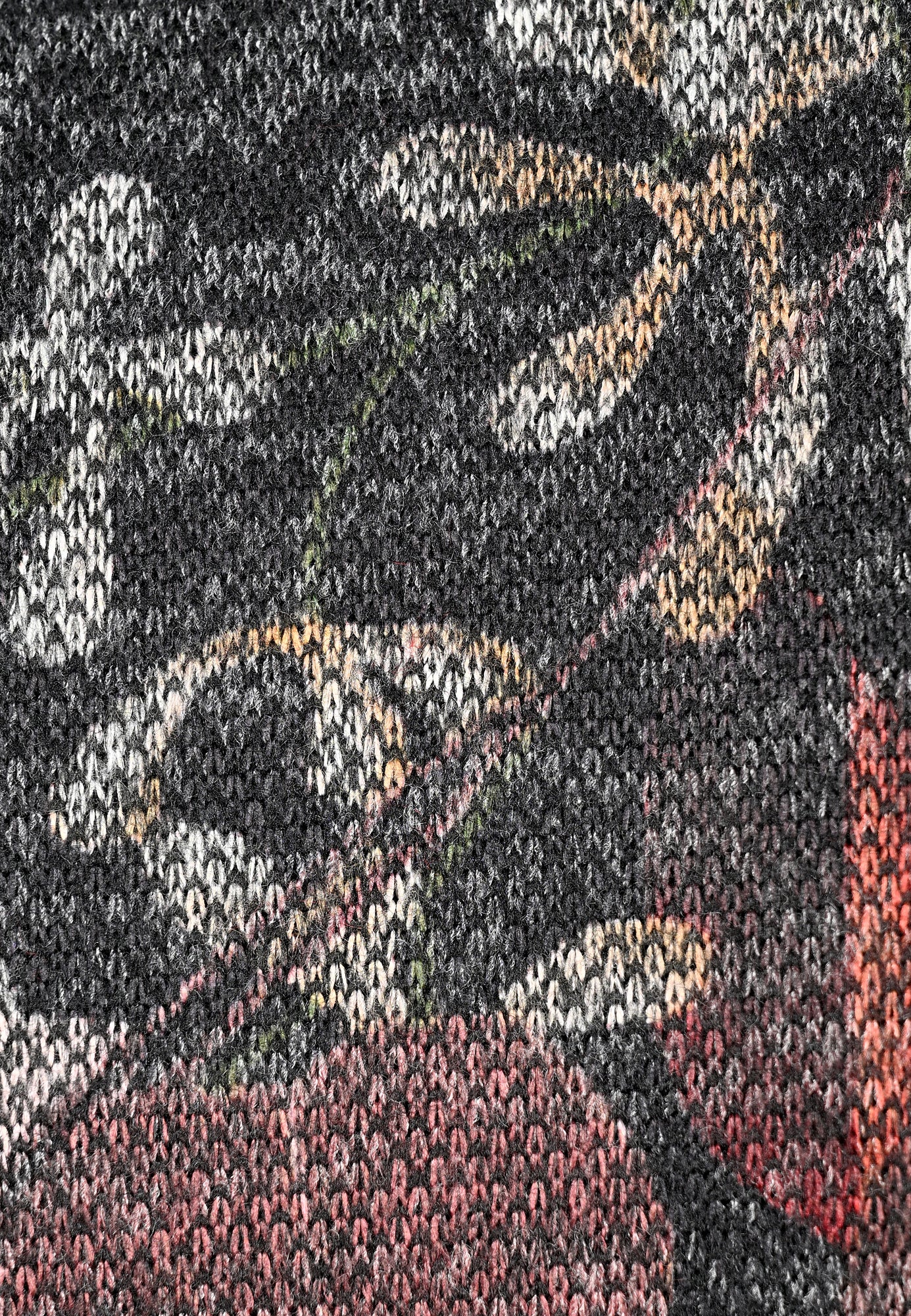 25615 Shirt mit Blätter-Print in Schwarz/Braun