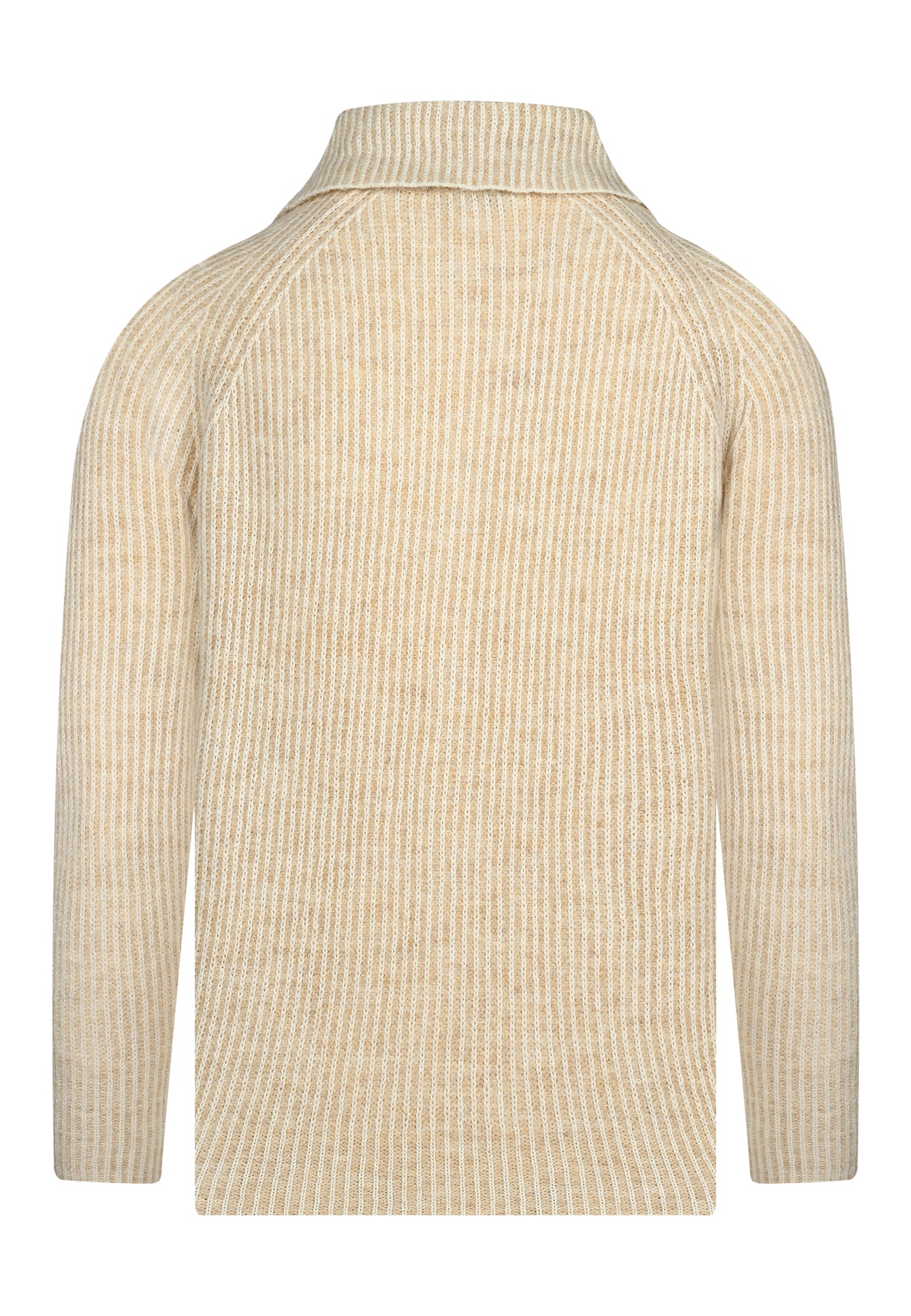 25621 Strick-Cardigan in Sand/Ecru