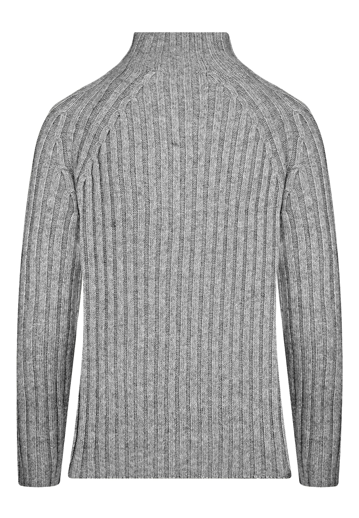 25711 Strickpullover in Hellgrau