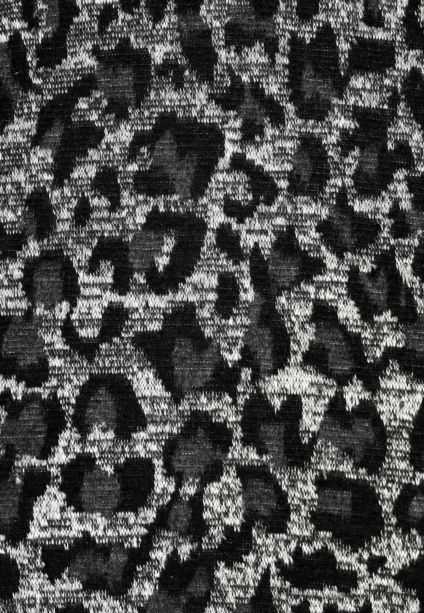 25715 Chemise à imprimé léopard gris/noir