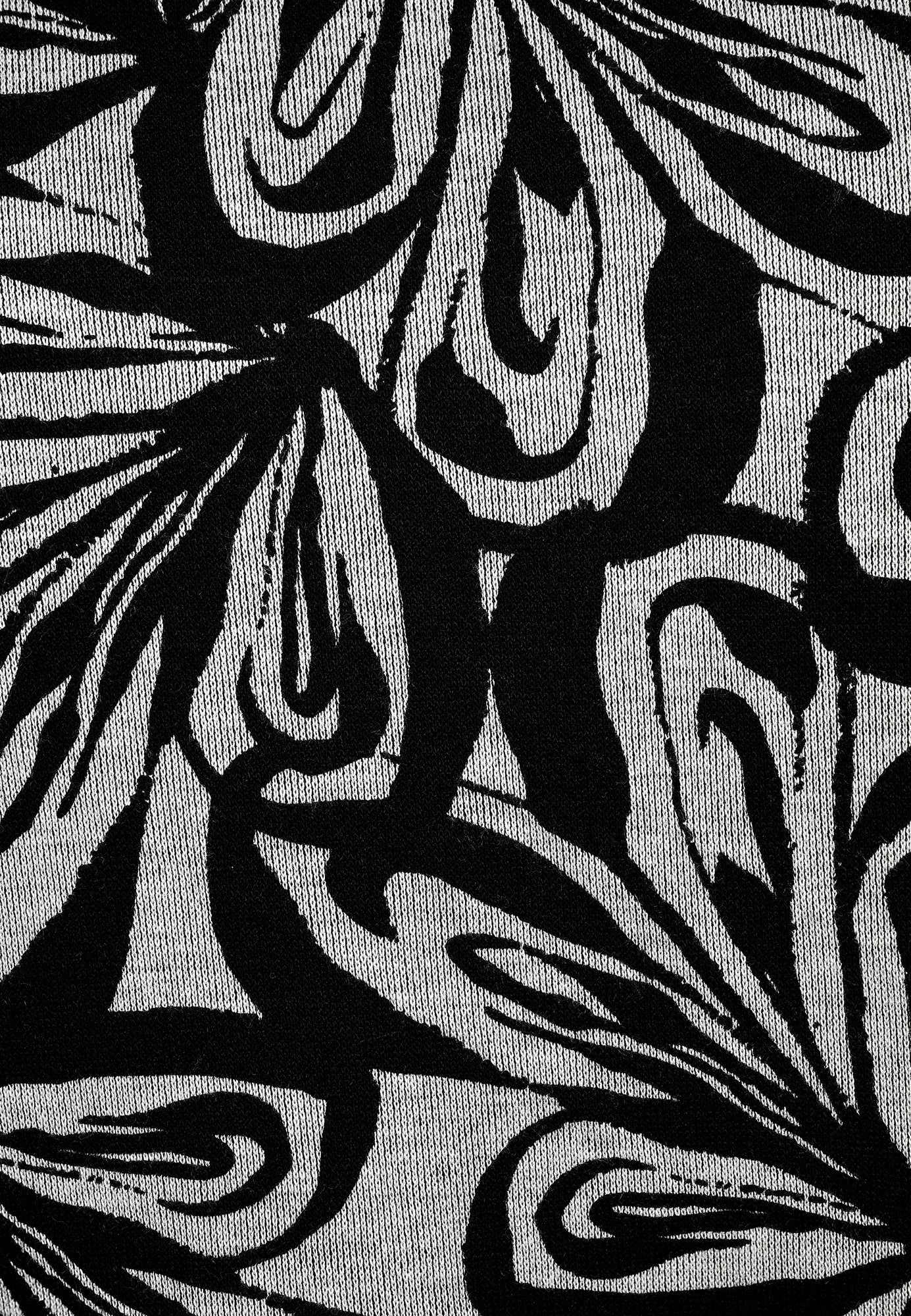 25717 Chemise à motif floral noir/gris clair