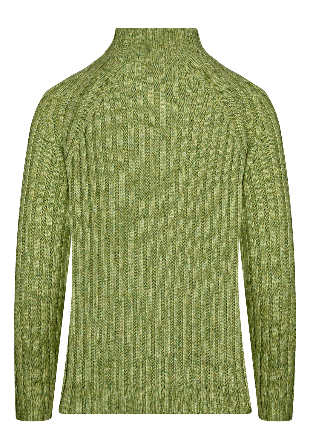 25724 Strickpullover in Hellgrün