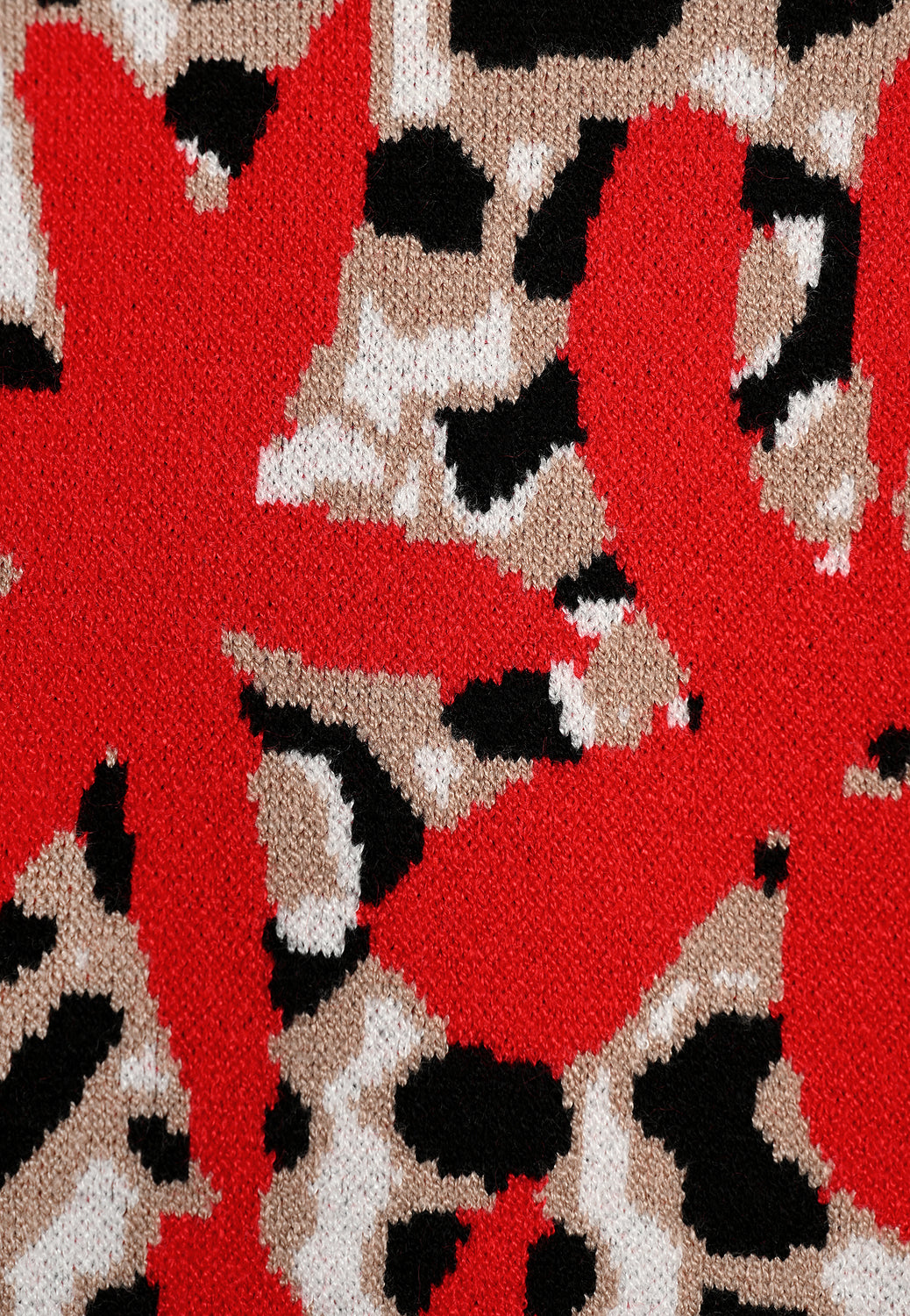 25801 Pull Animal Flowers - 20/black-red