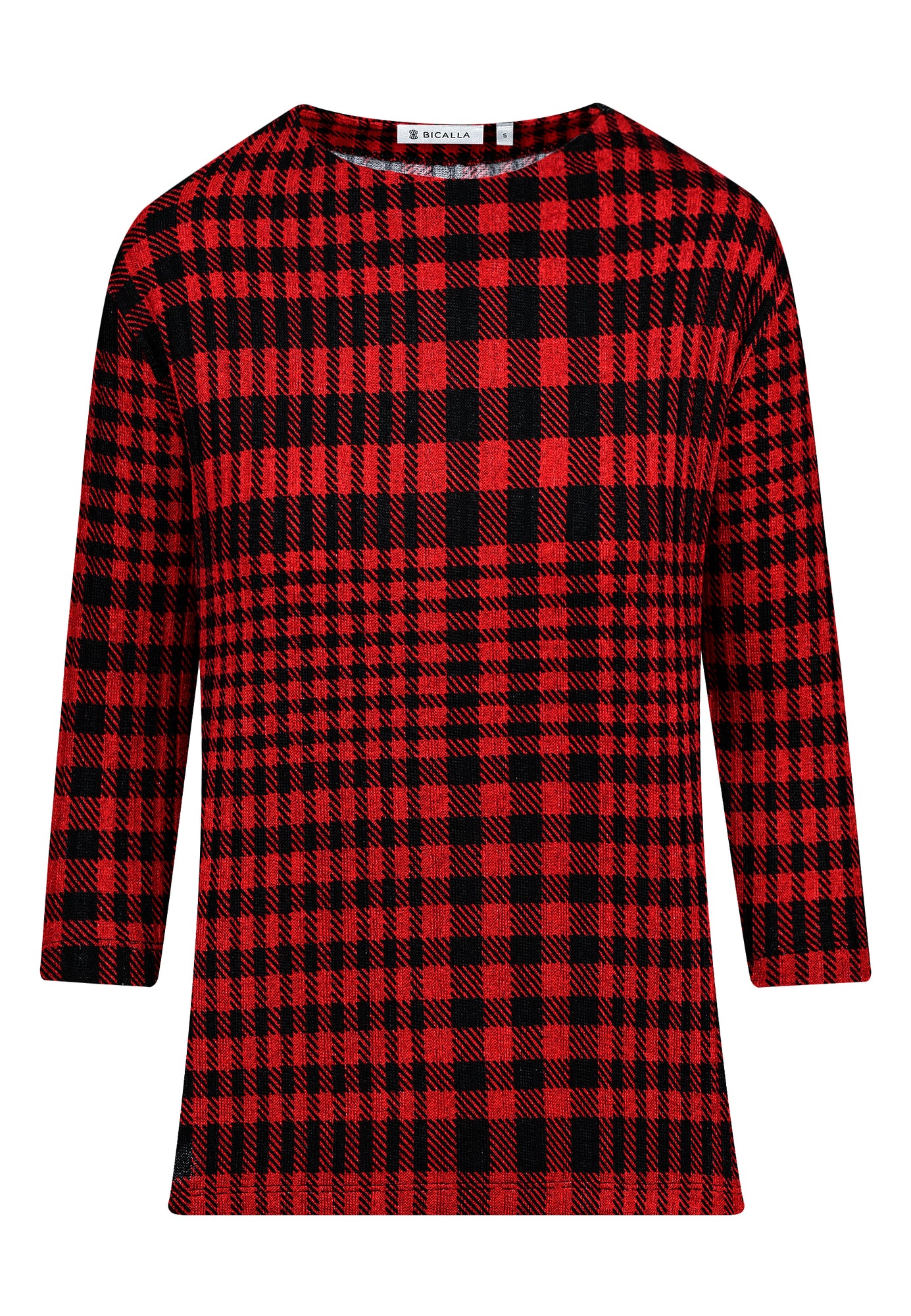 25803 Shirt Checks - 07/red-black