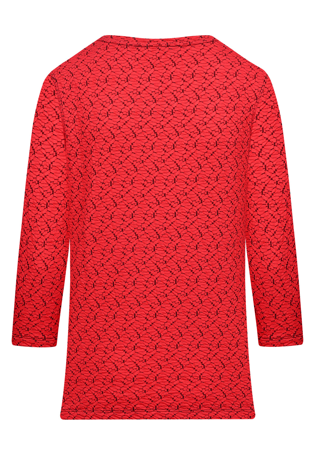 25804 Shirt Jacq Bubbles - 07/red-black