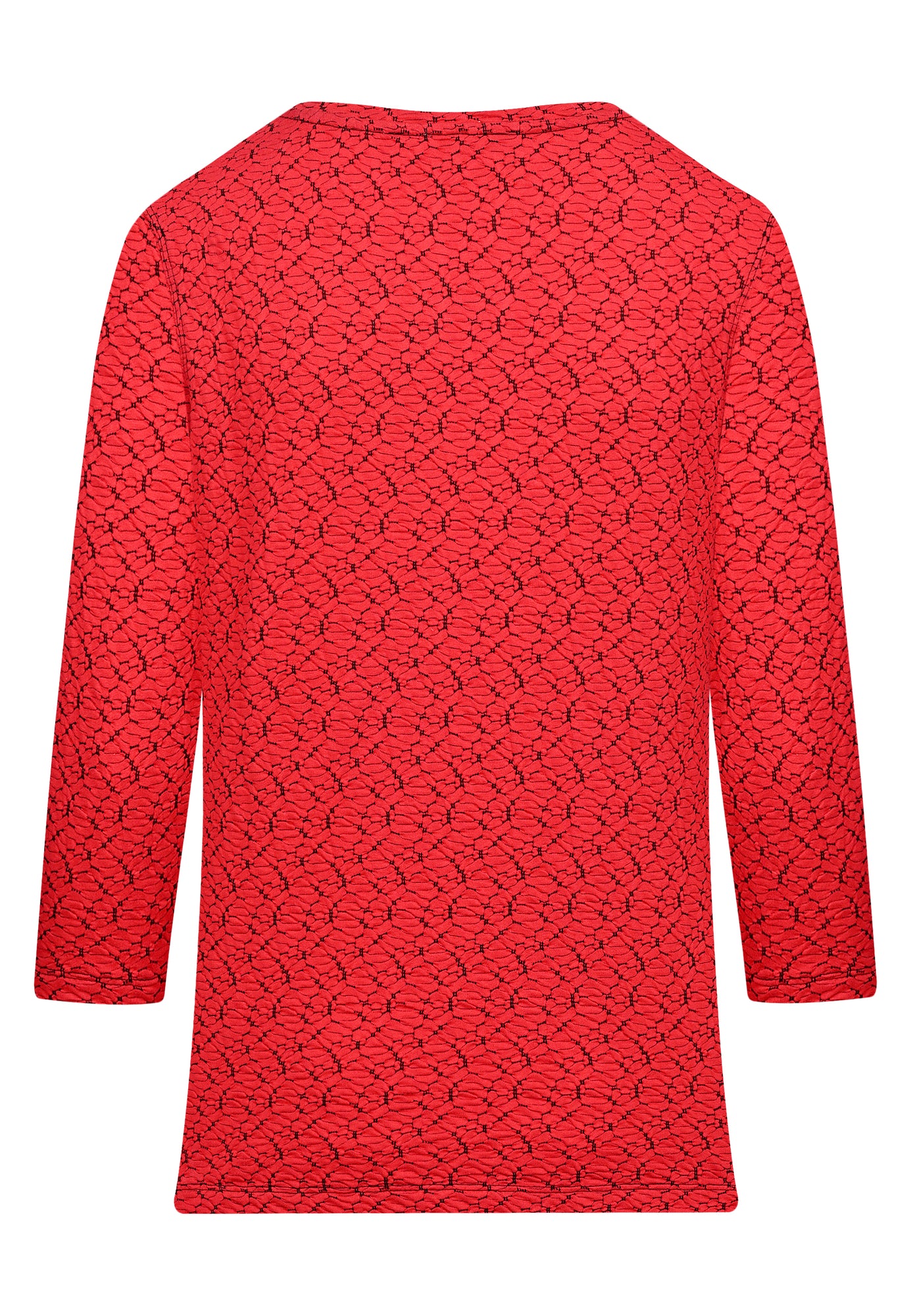 25804 Shirt Jacq Bubbles - 07/red-black