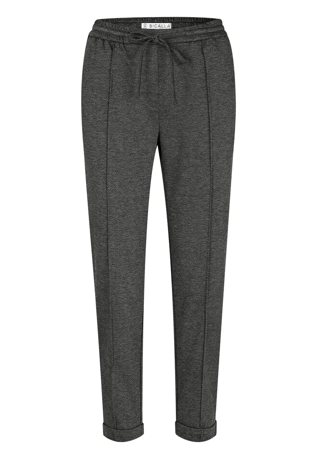 25901 Pantalon en jersey anthracite