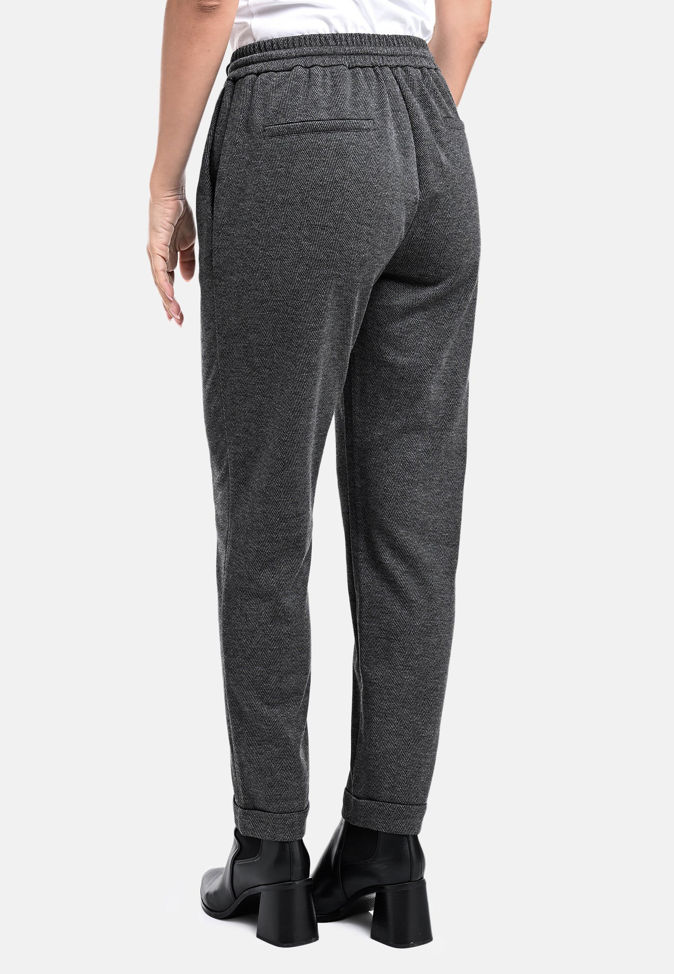 25901 Pantalon en jersey anthracite
