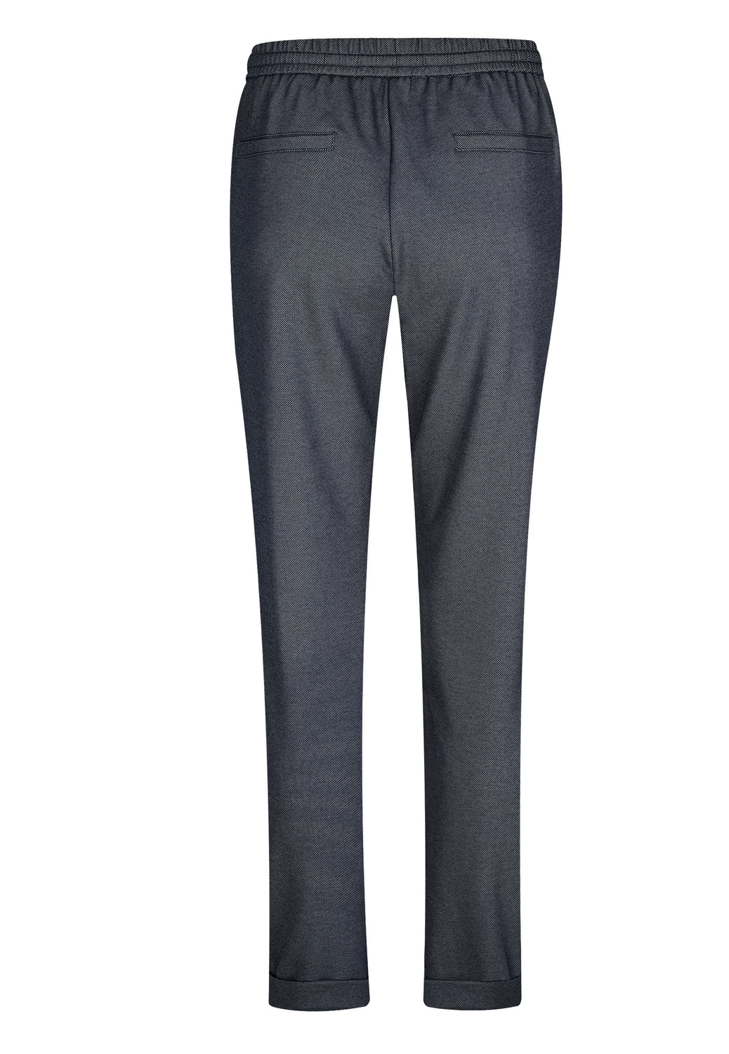 25902 Pantalon élastique - 10/bleu chiné