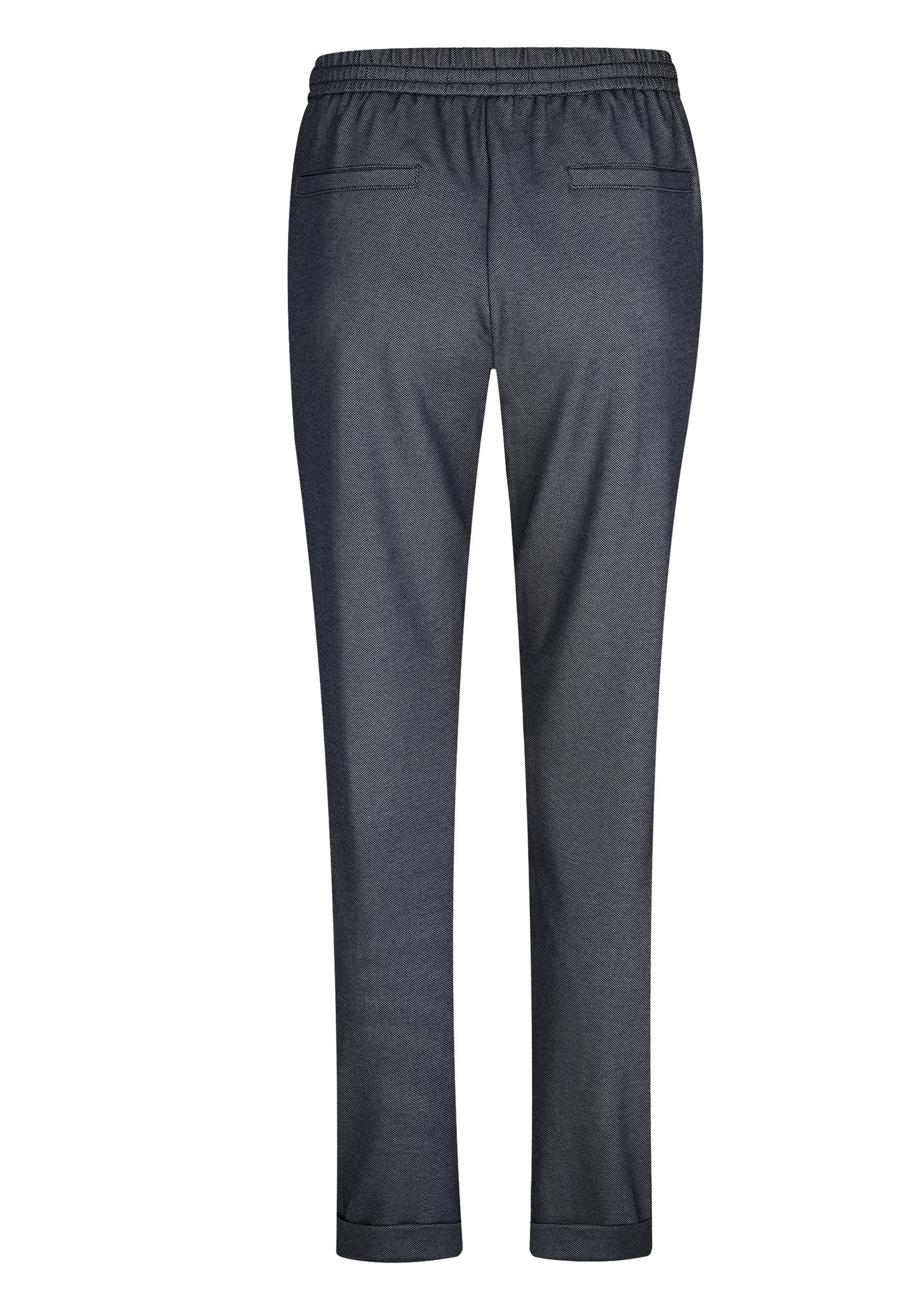 25902 Pantalon élastique - 10/bleu chiné