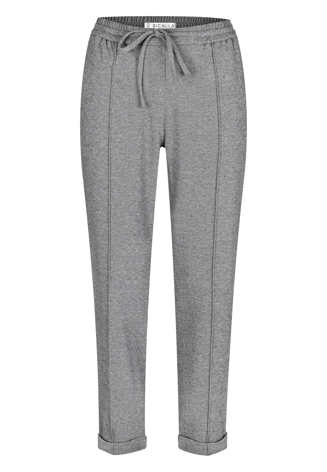 25903 Pantalon en jersey gris clair