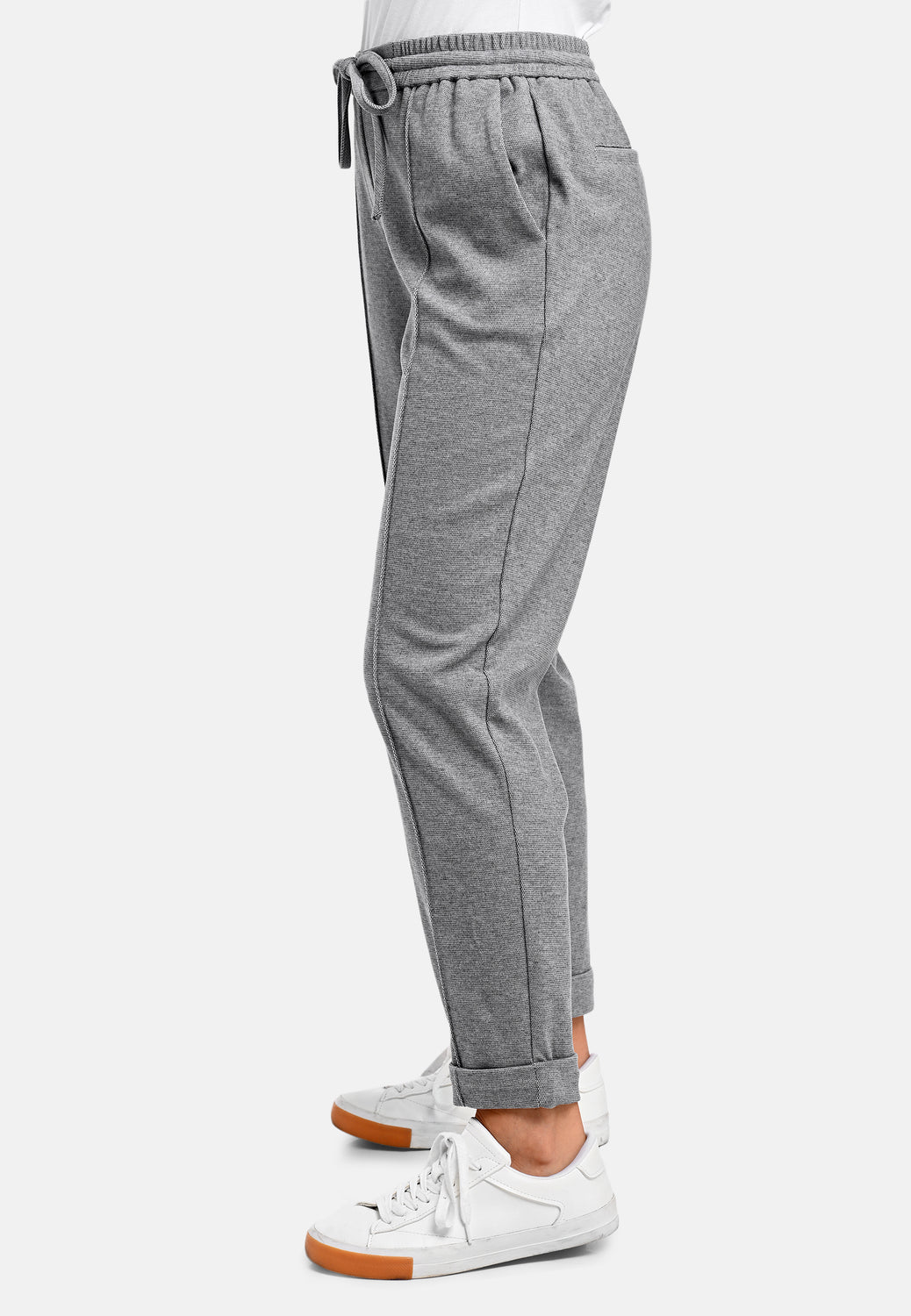 25903 Pantalon en jersey gris clair