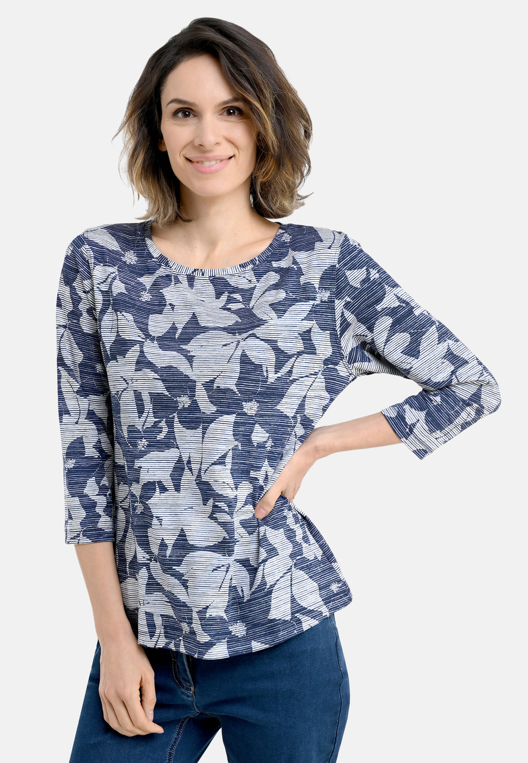 26103 Shirt Fine Stripes - 10/blue