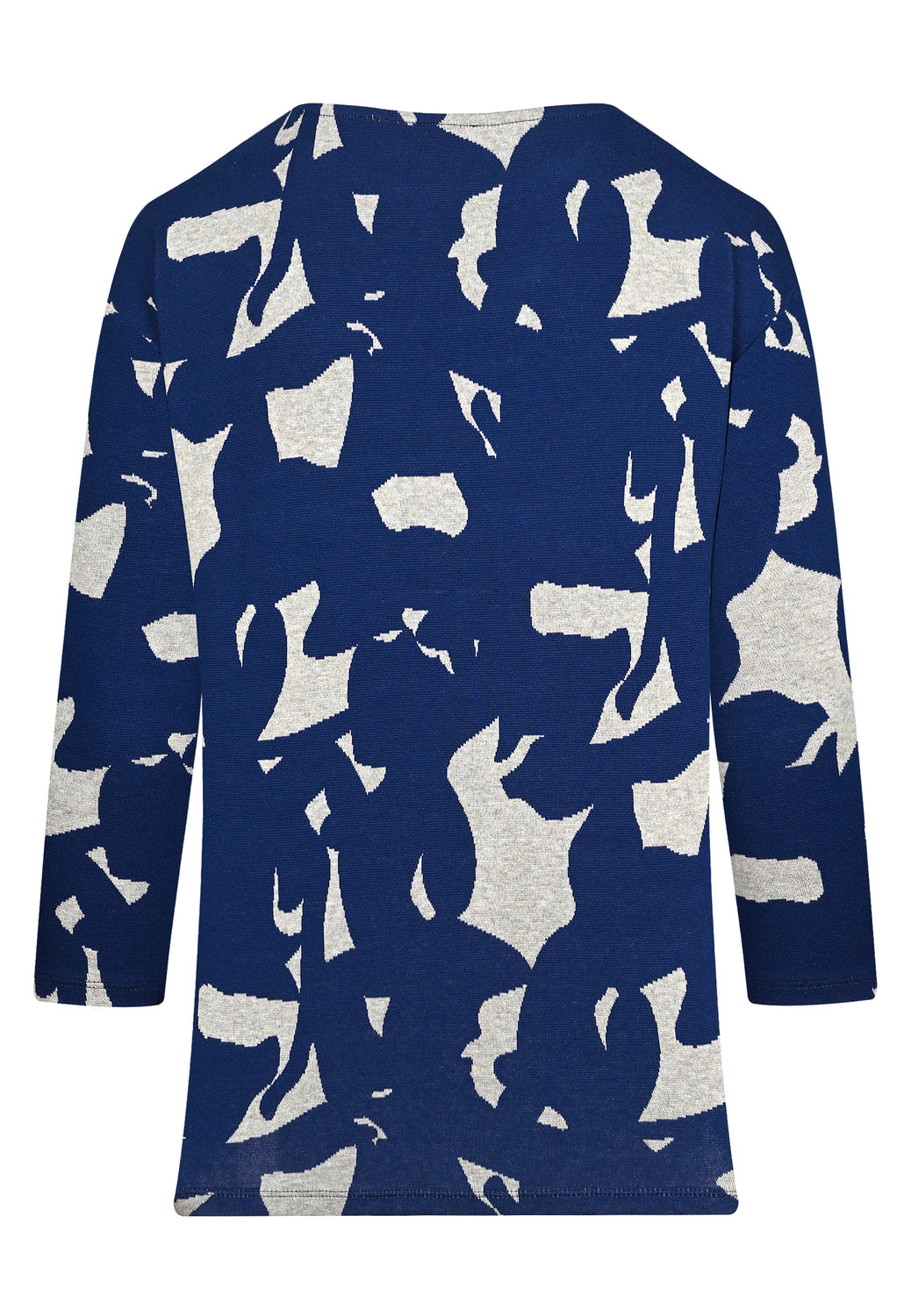 26104 Shirt Soft Melange - 03/sand-navy