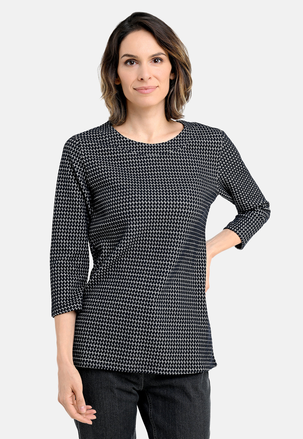 26115 Shirt Structure - 16/navy-white