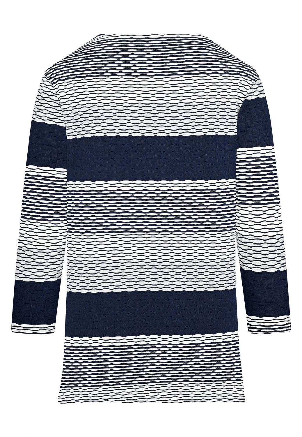 26117 Shirt Multi Stripe - 16/navy-white