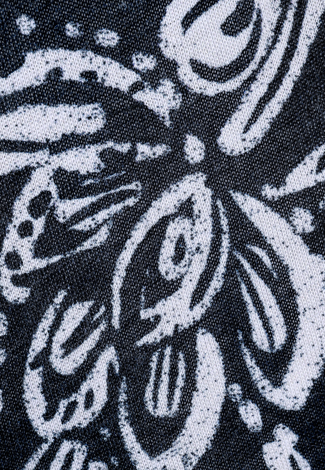 26123 Shirt Leaves Print - 16/navy-sand